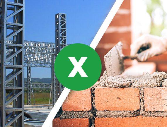 Light Steel Frame vs Alvenaria 1