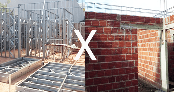 light steel frame vs alvenaria